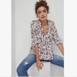 Anthropologie: Porridge Keegan baby doll blouse